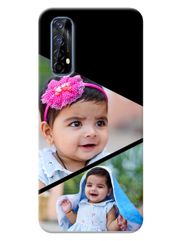 Custom Realme 7 mobile back covers online: Semi Cut Design