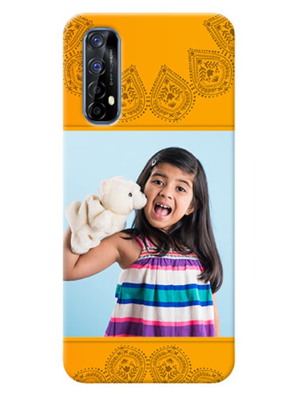 Custom Realme 7 custom mobile back covers: Photo Wedding Design 