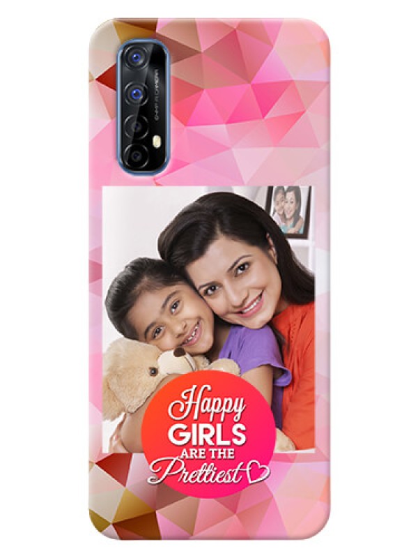 Custom Realme 7 Personalized Phone Covers: Abstract Triangle Design