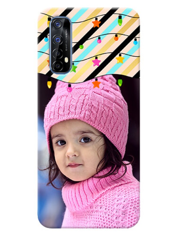Custom Realme 7 Personalized Mobile Covers: Lights Hanging Design