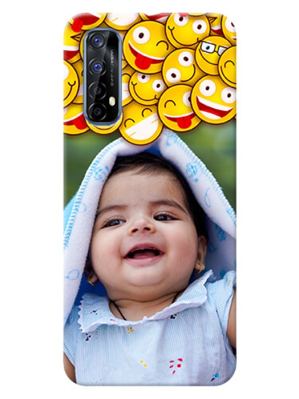 Custom Realme 7 Custom Phone Cases with Smiley Emoji Design