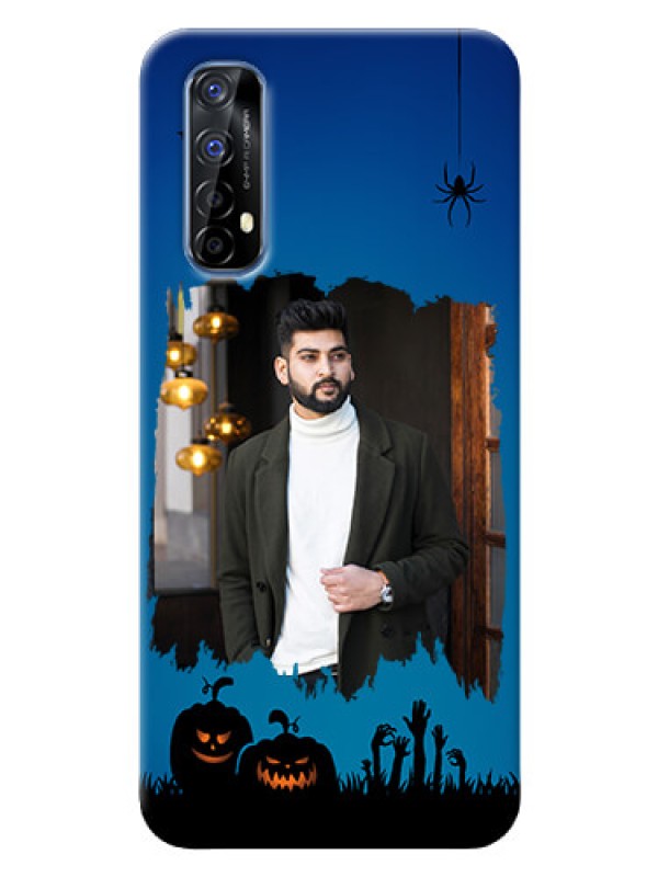 Custom Realme 7 mobile cases online with pro Halloween design 