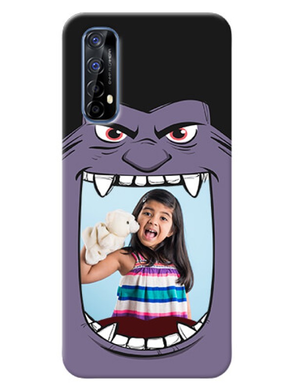 Custom Realme 7 Personalised Phone Covers: Angry Monster Design