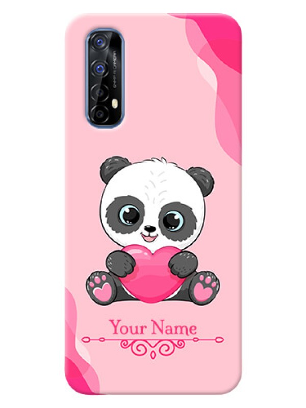Custom Realme 7 Mobile Back Covers: Cute Panda Design