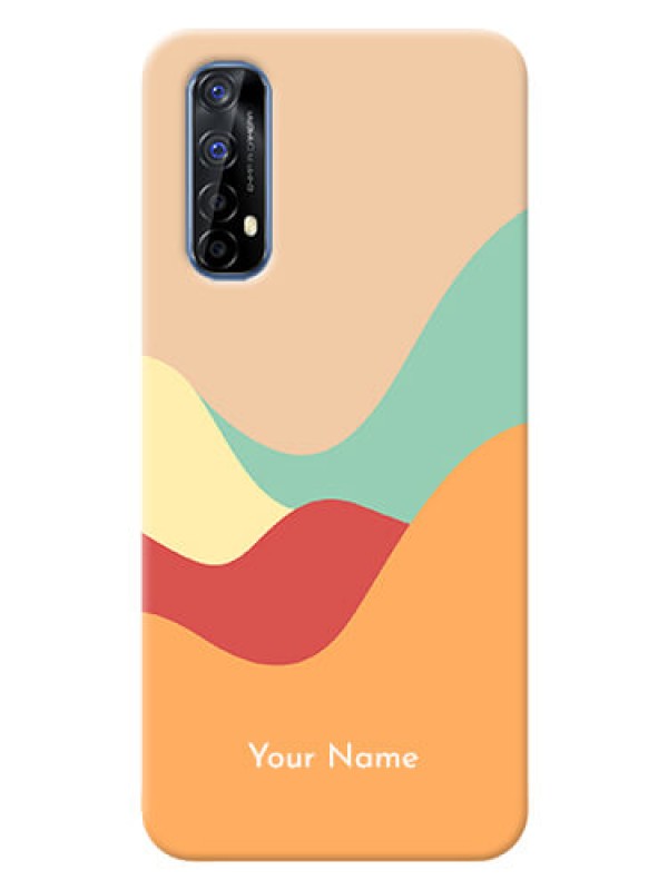 Custom Realme 7 Custom Mobile Case with Ocean Waves Multi-colour Design