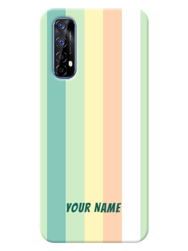 Custom Realme 7 Back Covers: Multi-colour Stripes Design