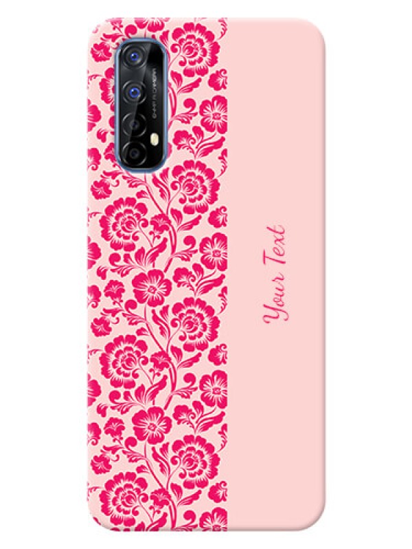 Custom Realme 7 Phone Back Covers: Attractive Floral Pattern Design