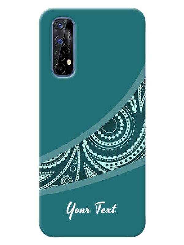 Custom Realme 7 Custom Phone Covers: semi visible floral Design