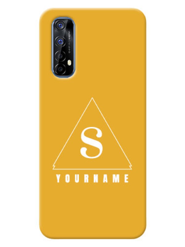 Custom Realme 7 Custom Mobile Case with simple triangle Design