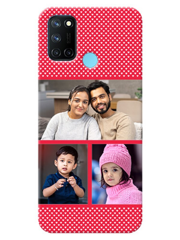 Custom Realme 7i mobile back covers online: Bulk Pic Upload Design