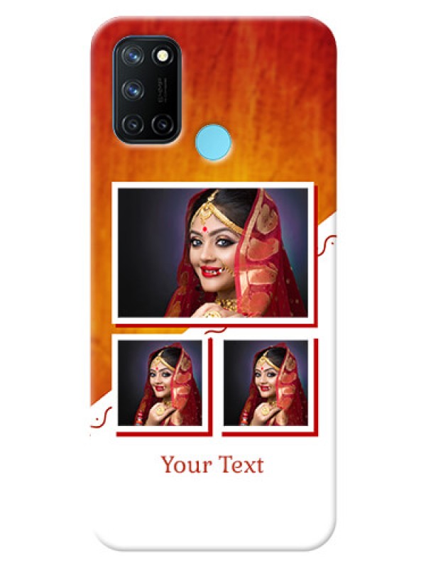 Custom Realme 7i Personalised Phone Cases: Wedding Memories Design  