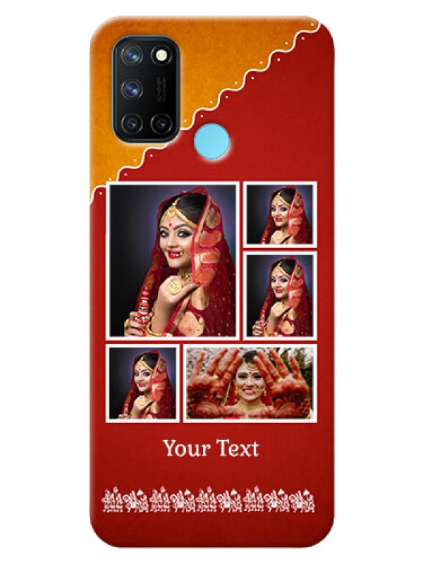 Custom Realme 7i customized phone cases: Wedding Pic Upload Design