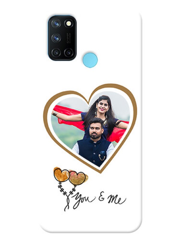 Custom Realme 7i customized phone cases: You & Me Design