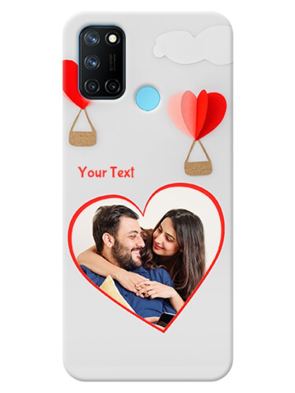 Custom Realme 7i Phone Covers: Parachute Love Design