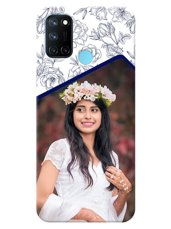 Custom Realme 7i Phone Cases: Premium Floral Design