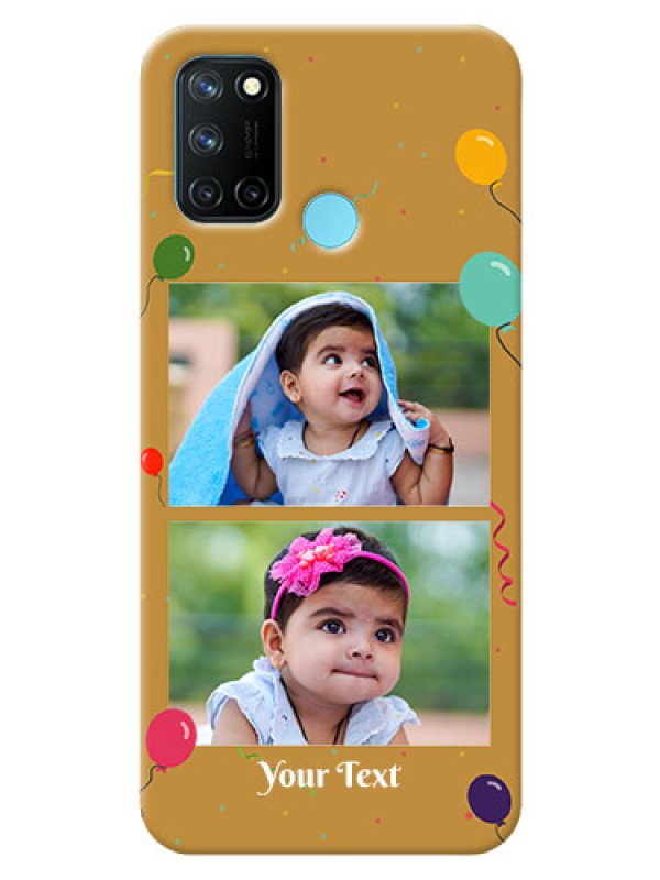 Custom Realme 7i Phone Covers: Image Holder with Birthday Celebrations Design