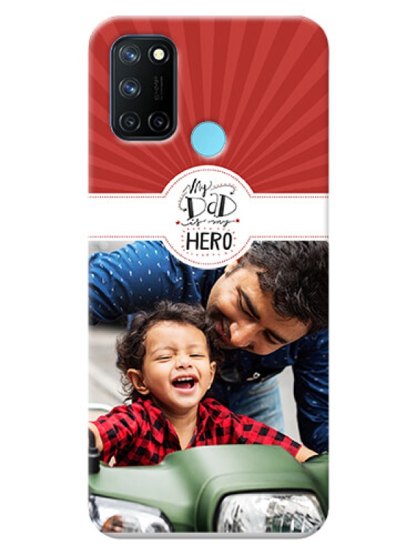Custom Realme 7i custom mobile phone cases: My Dad Hero Design