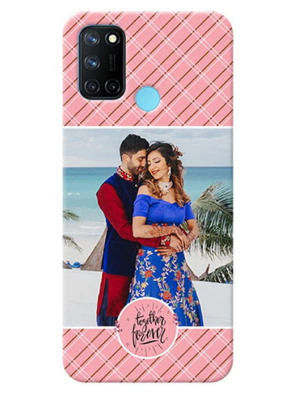 Custom Realme 7i Mobile Covers Online: Together Forever Design