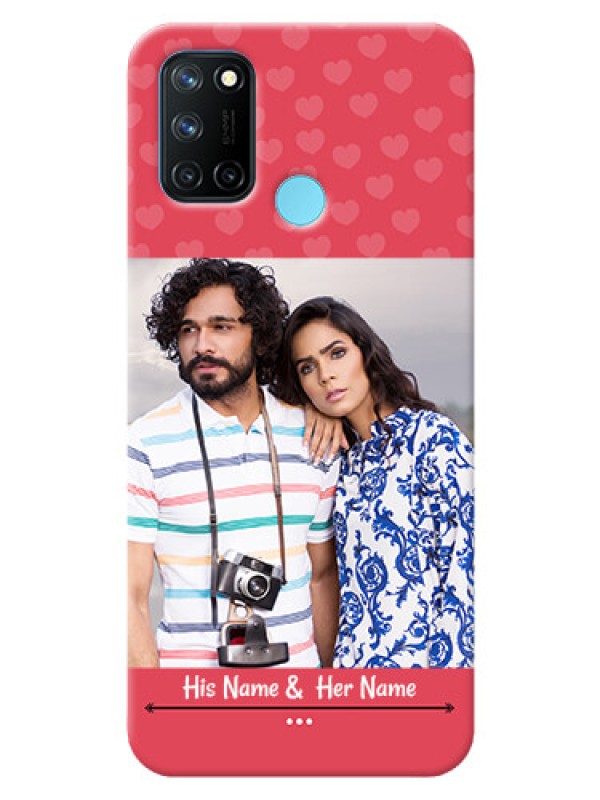 Custom Realme 7i Mobile Cases: Simple Love Design