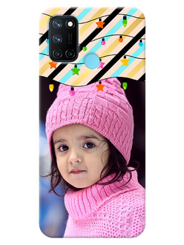Custom Realme 7i Personalized Mobile Covers: Lights Hanging Design