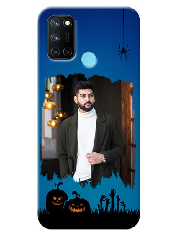 Custom Realme 7i mobile cases online with pro Halloween design 