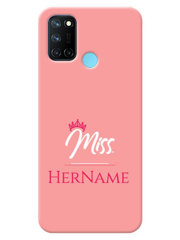 Custom Realme 7i Custom Phone Case Mrs with Name