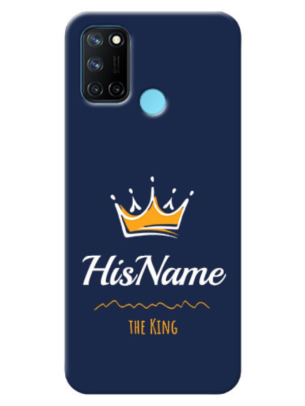 Custom Realme 7i King Phone Case with Name
