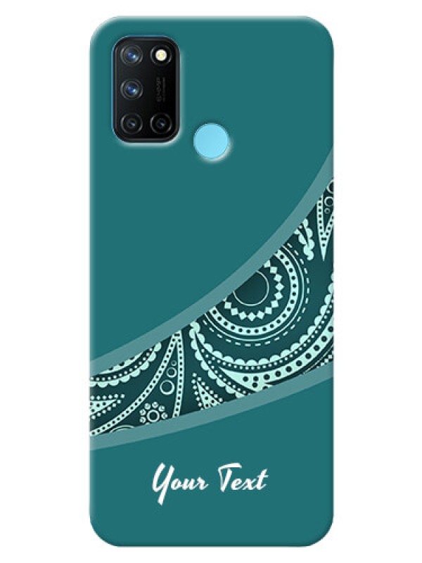 Custom Realme 7I Custom Phone Covers: semi visible floral Design