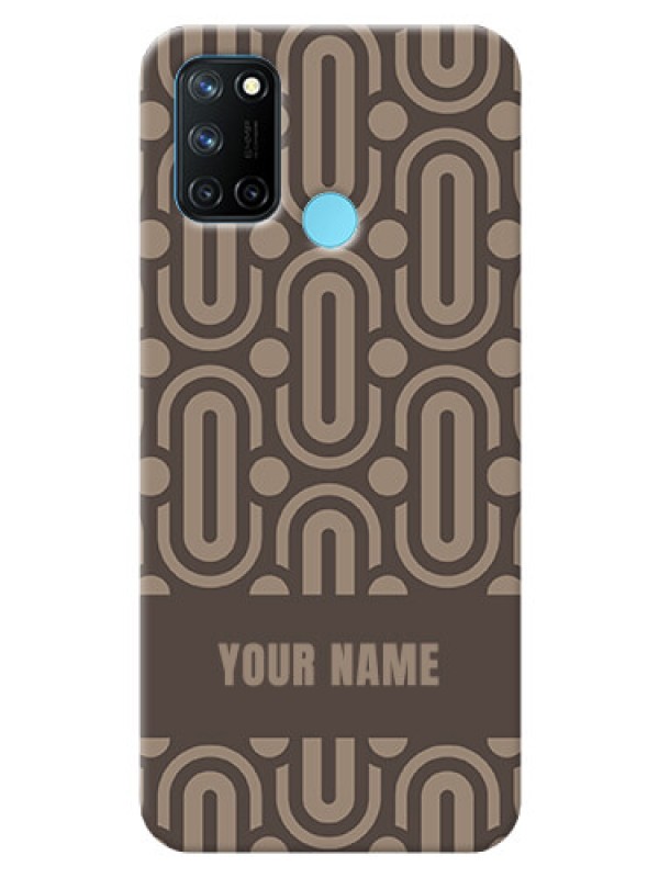 Custom Realme 7I Custom Phone Covers: Captivating Zero Pattern Design