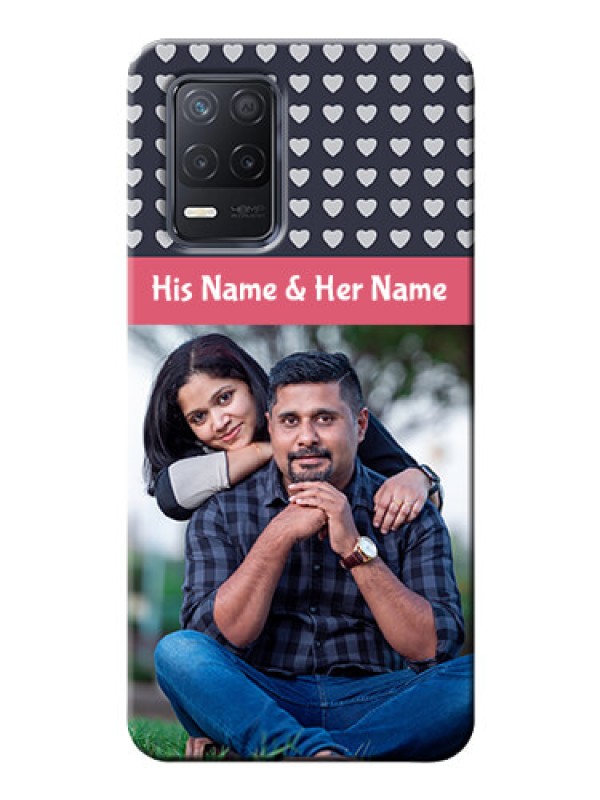 Custom Realme 8 5G Custom Mobile Case with Love Symbols Design