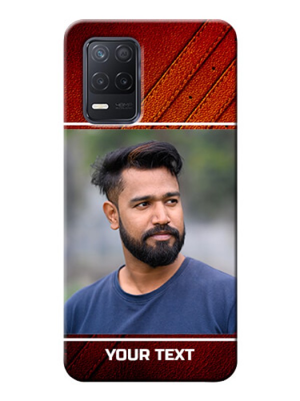 Custom Realme 8 5G Back Covers: Leather Phone Case Design
