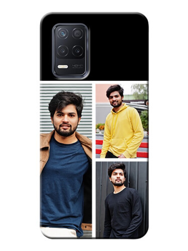 Custom Realme 8 5G Custom Mobile Cover: Upload Multiple Picture Design