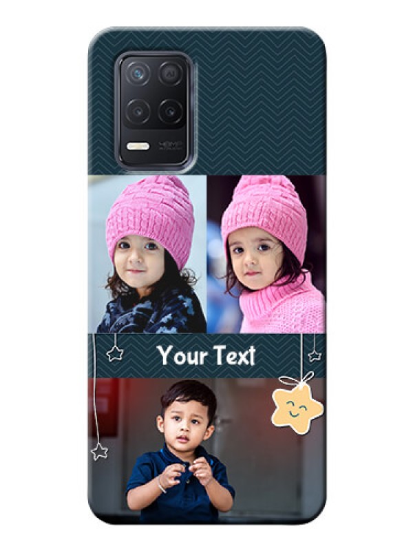 Custom Realme 8 5G Mobile Back Covers Online: Hanging Stars Design