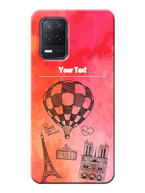 Custom Realme 8 5G Personalized Mobile Covers: Paris Theme Design