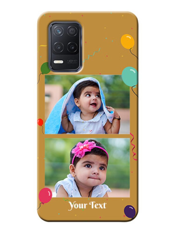 Custom Realme 8 5G Phone Covers: Image Holder with Birthday Celebrations Design