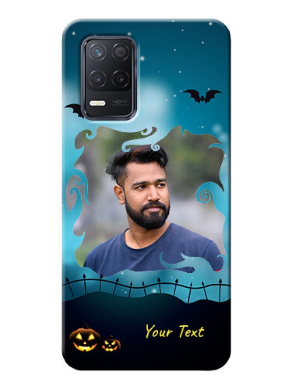 Custom Realme 8 5G Personalised Phone Cases: Halloween frame design