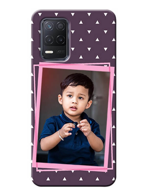 Custom Realme 8 5G Phone Cases: Triangle Pattern Dotted Design