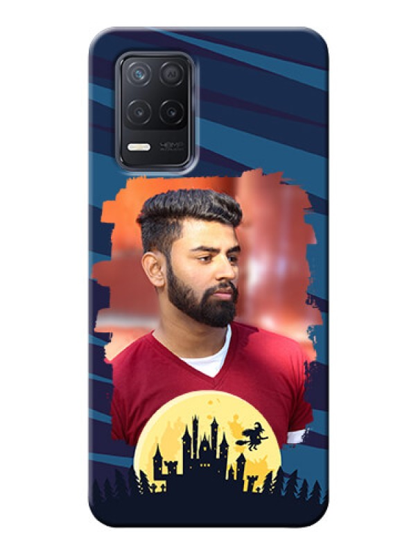 Custom Realme 8 5G Back Covers: Halloween Witch Design 