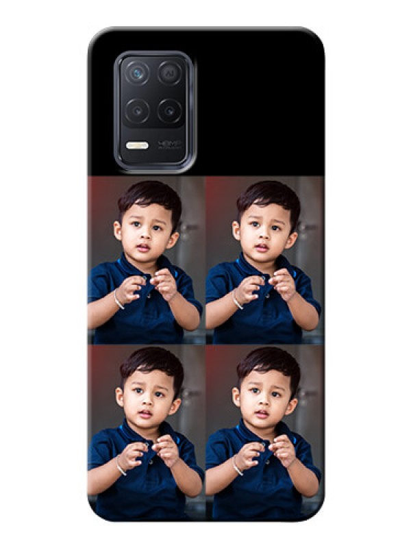 Custom Realme 8 5G 4 Image Holder on Mobile Cover