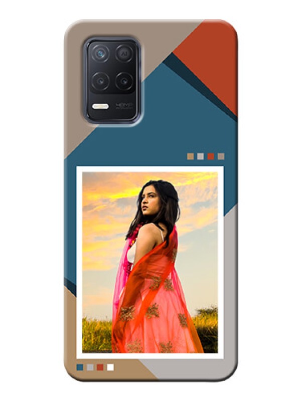 Custom Realme 8 5G Mobile Back Covers: Retro color pallet Design