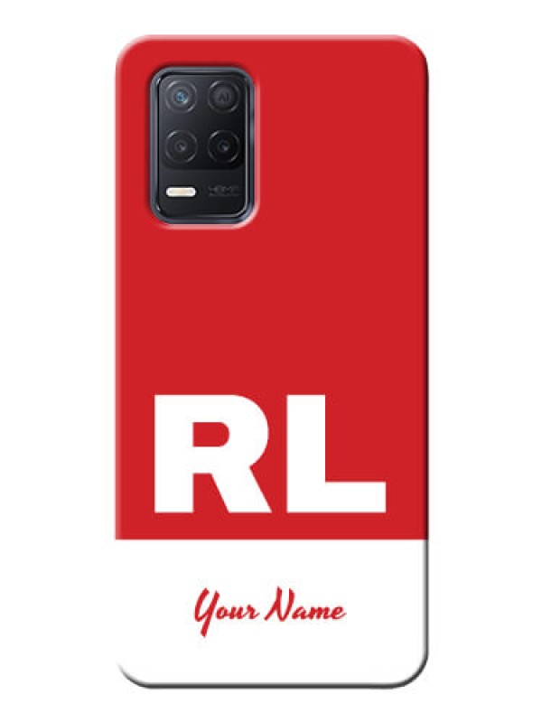 Custom Realme 8 5G Custom Phone Cases: dual tone custom text Design