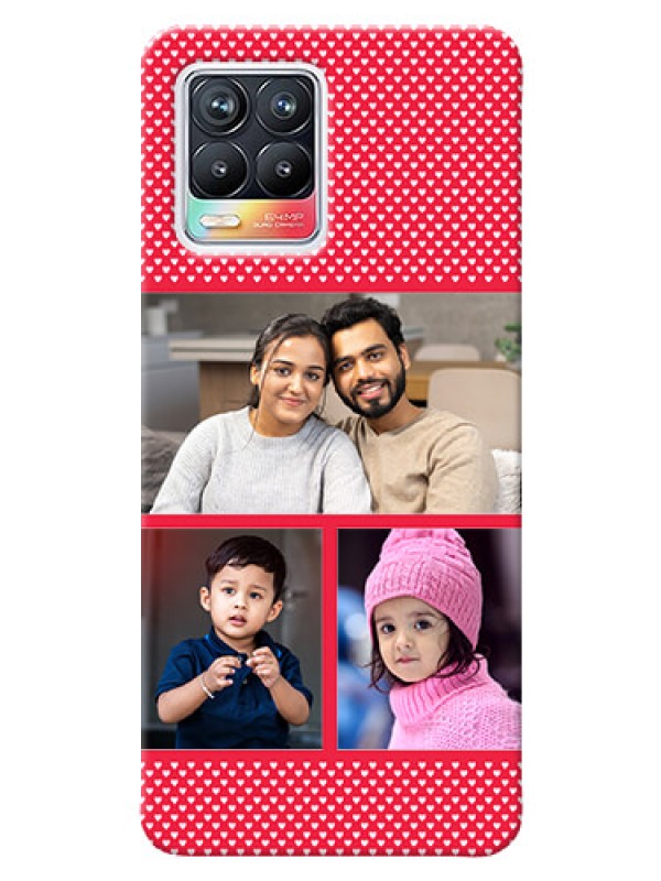 Custom Realme 8 Pro mobile back covers online: Bulk Pic Upload Design