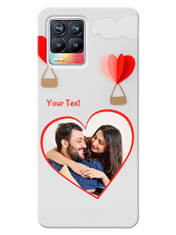Custom Realme 8 Pro Phone Covers: Parachute Love Design