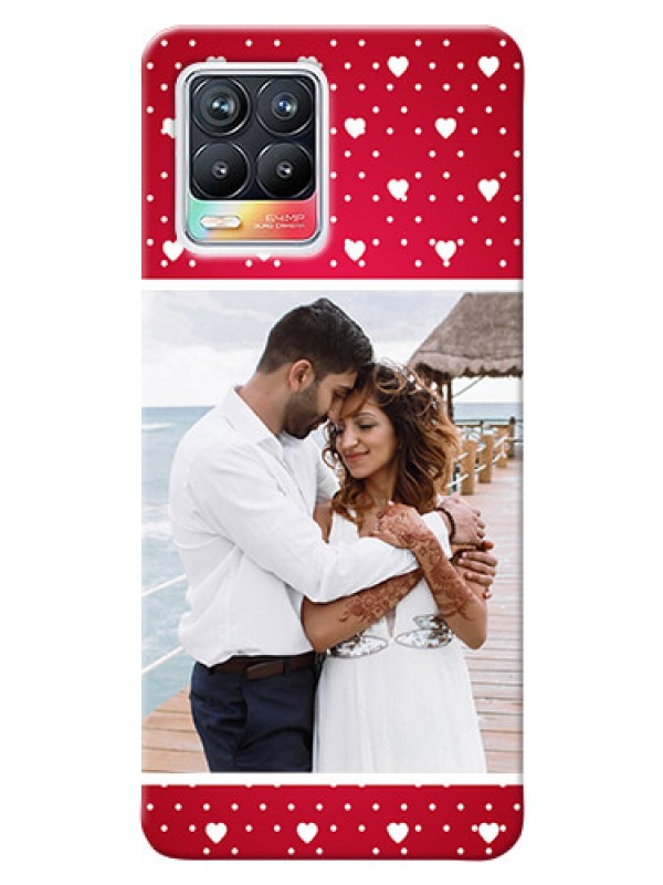Custom Realme 8 Pro custom back covers: Hearts Mobile Case Design