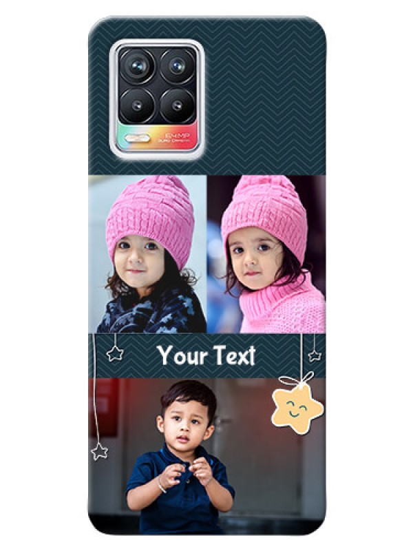 Custom Realme 8 Pro Mobile Back Covers Online: Hanging Stars Design