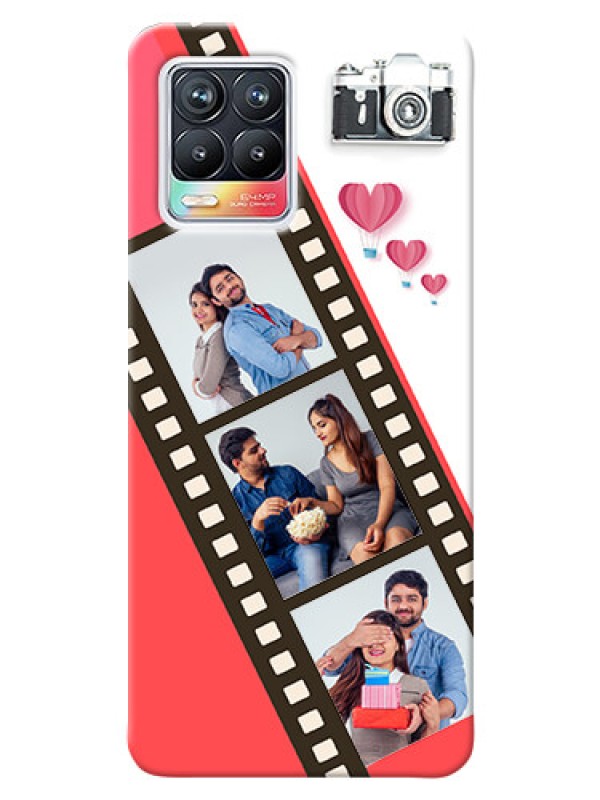 Custom Realme 8 Pro custom phone covers: 3 Image Holder with Film Reel