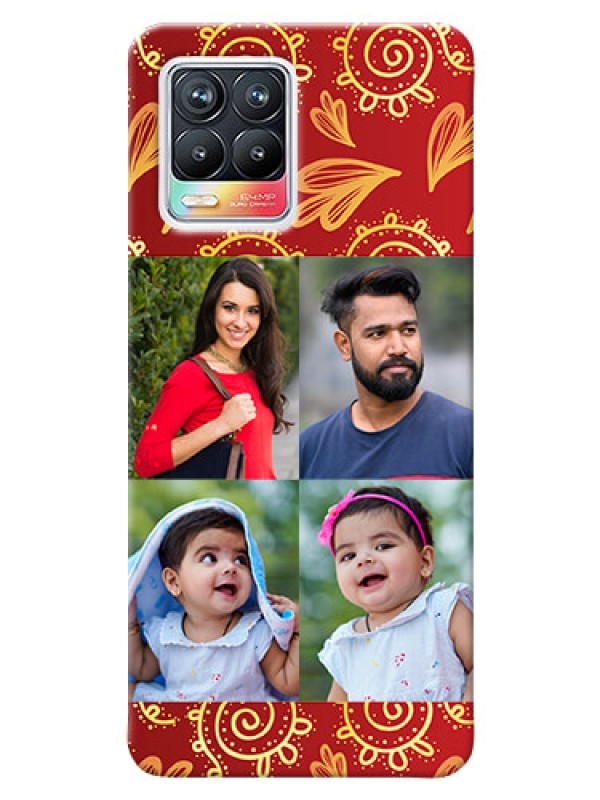 Custom Realme 8 Pro Mobile Phone Cases: 4 Image Traditional Design