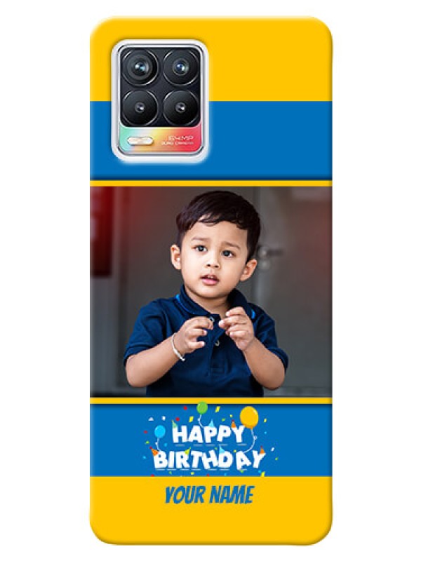 Custom Realme 8 Pro Mobile Back Covers Online: Birthday Wishes Design
