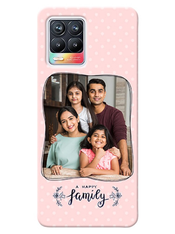 Custom Realme 8 Pro Personalized Phone Cases: Family with Dots Design