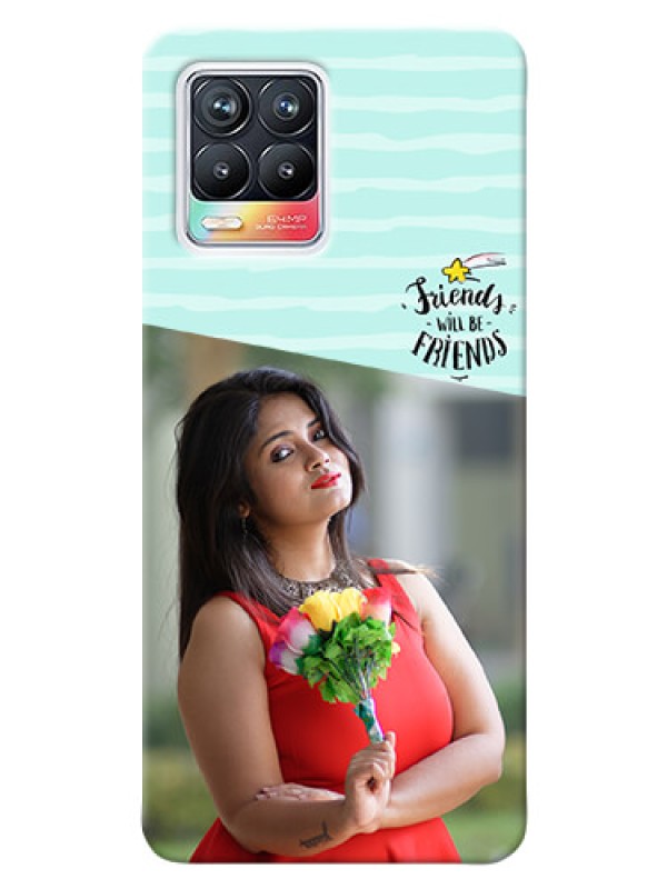 Custom Realme 8 Pro Mobile Back Covers: Friends Picture Icon Design